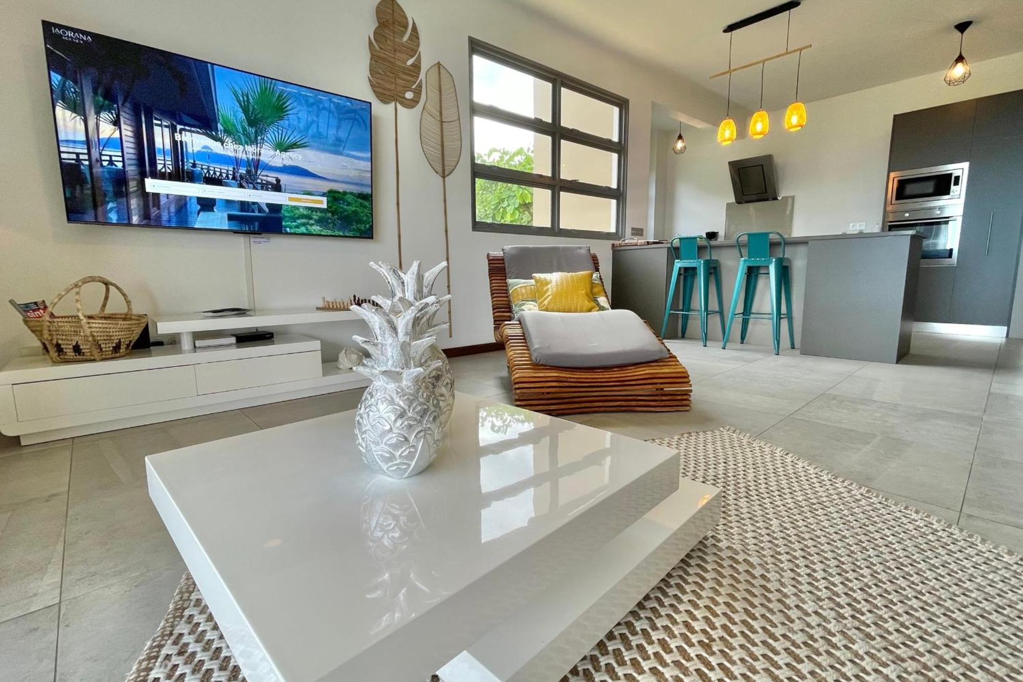 Manuia Luxury Apartment - Tahiti Punaauia -Wi-Fi Netflix Pool & Gym المظهر الخارجي الصورة