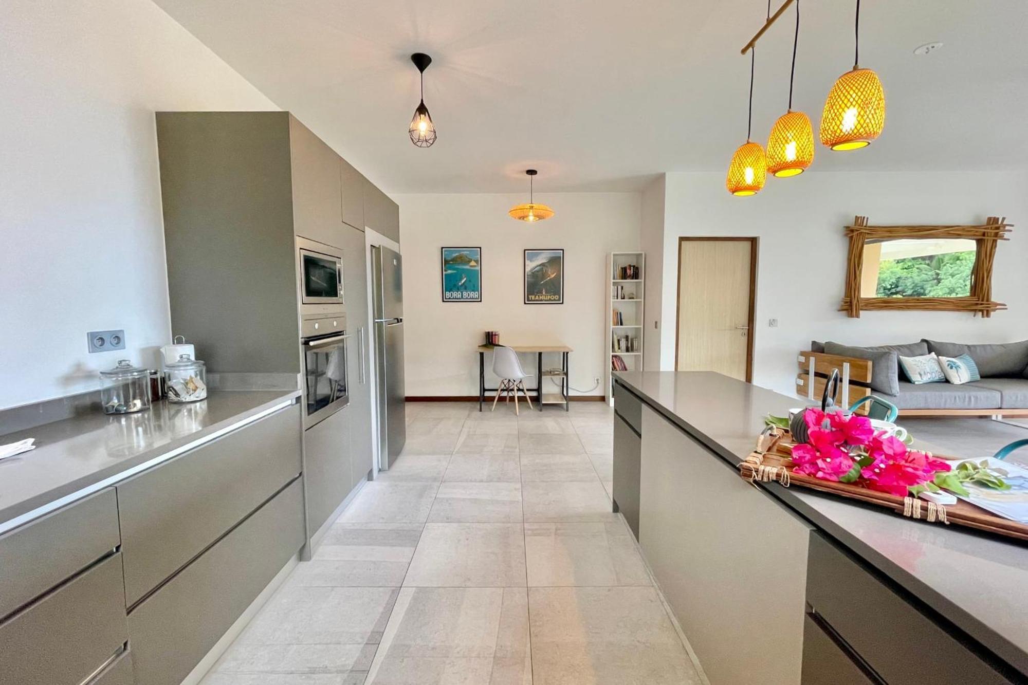 Manuia Luxury Apartment - Tahiti Punaauia -Wi-Fi Netflix Pool & Gym المظهر الخارجي الصورة