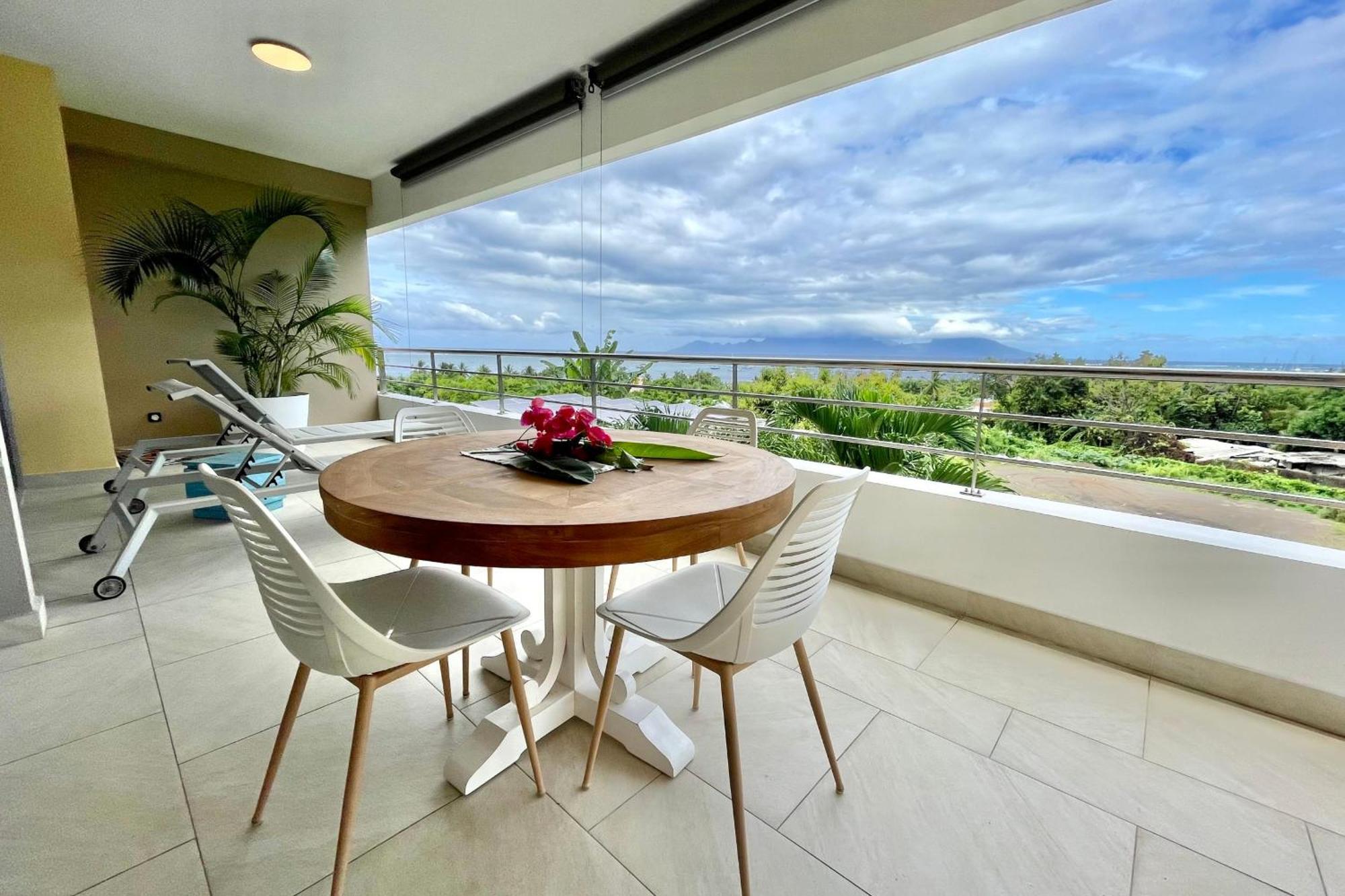 Manuia Luxury Apartment - Tahiti Punaauia -Wi-Fi Netflix Pool & Gym المظهر الخارجي الصورة