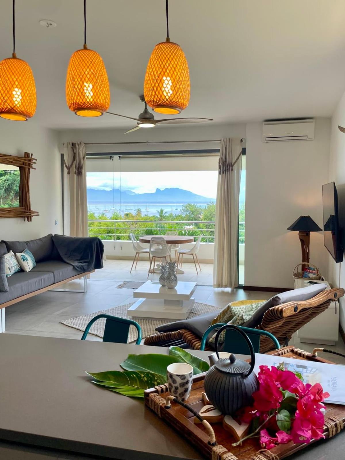 Manuia Luxury Apartment - Tahiti Punaauia -Wi-Fi Netflix Pool & Gym المظهر الخارجي الصورة