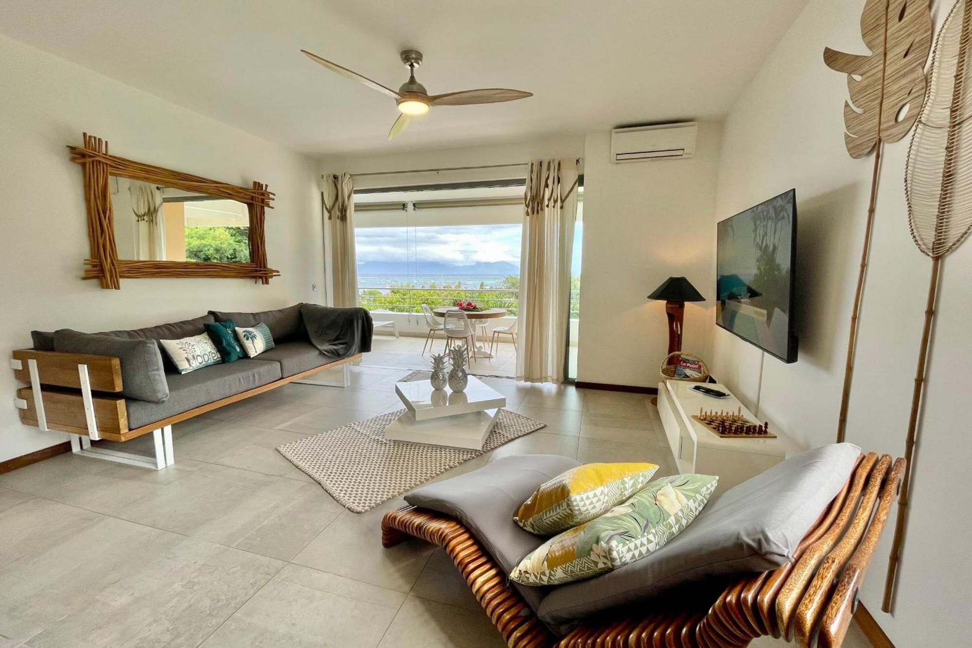 Manuia Luxury Apartment - Tahiti Punaauia -Wi-Fi Netflix Pool & Gym المظهر الخارجي الصورة